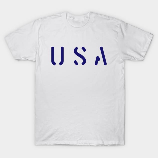 USA T-Shirt by pongsarts